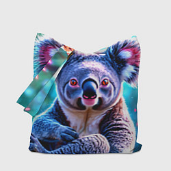 Сумка-шопер Большая коала, цвет: 3D-принт