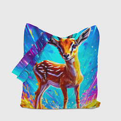 Сумка-шопер Газель малыш, цвет: 3D-принт