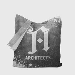 Сумка-шопер Architects - grey gradient, цвет: 3D-принт