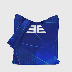 Сумка-шопер Imagine Dragons blue poly, цвет: 3D-принт