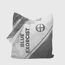 Сумка-шопер Blue Exorcist - white gradient вертикально, цвет: 3D-принт