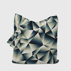 Сумка-шопер Осколки льда, цвет: 3D-принт