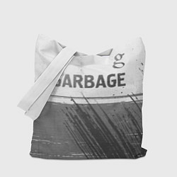 Сумка-шоппер Garbage - white gradient посередине