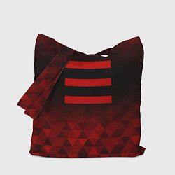 Сумка-шопер OneRepublic red poly, цвет: 3D-принт