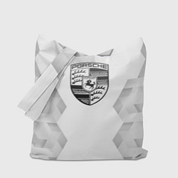 Сумка-шопер Porsche white poly, цвет: 3D-принт