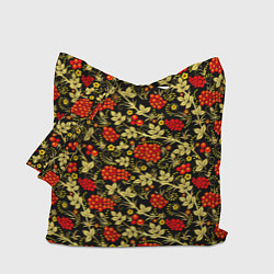 Сумка-шоппер Рябина с золотой листвой