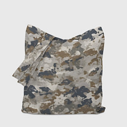 Сумка-шопер Светлый камуфляж, цвет: 3D-принт