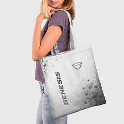 Сумка-шопер Genesis - white gradient вертикально, цвет: 3D-принт — фото 2