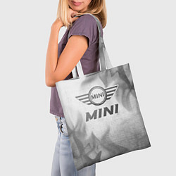 Сумка-шопер Mini - white gradient, цвет: 3D-принт — фото 2