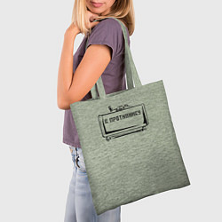 Сумка-шопер К противнику, цвет: 3D-принт — фото 2