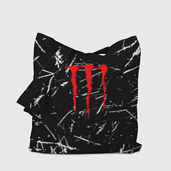 Сумка-шоппер Monster обрывки красок