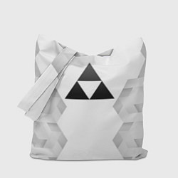 Сумка-шопер Zelda white poly, цвет: 3D-принт