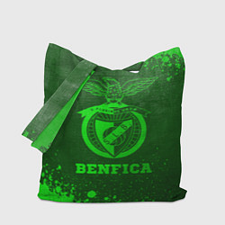 Сумка-шопер Benfica - green gradient, цвет: 3D-принт