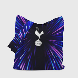 Сумка-шопер Tottenham neon energy, цвет: 3D-принт