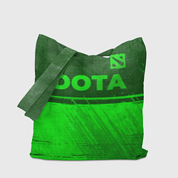 Сумка-шопер Dota - green gradient посередине, цвет: 3D-принт