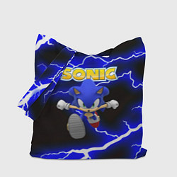 Сумка-шопер Sonic storm electro, цвет: 3D-принт