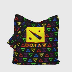 Сумка-шоппер Dota pattern witcher