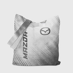 Сумка-шопер Mazda - white gradient вертикально, цвет: 3D-принт