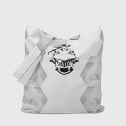 Сумка-шопер Goblin Slayer white poly, цвет: 3D-принт