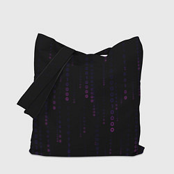 Сумка-шопер Color black pink, цвет: 3D-принт