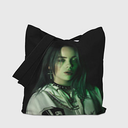 Сумка-шопер Billie Eilish with cross, цвет: 3D-принт