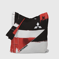 Сумка-шоппер Митсубиси логотип