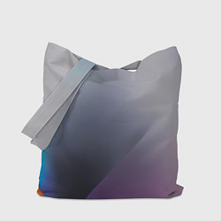 Сумка-шопер Color grey with stripes, цвет: 3D-принт