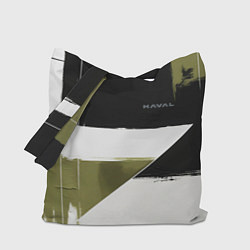 Сумка-шопер Haval логотип, цвет: 3D-принт