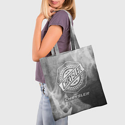 Сумка-шопер Chrysler - grey gradient, цвет: 3D-принт — фото 2