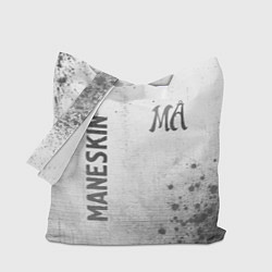 Сумка-шопер Maneskin - white gradient вертикально, цвет: 3D-принт