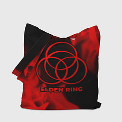 Сумка-шопер Elden Ring - red gradient, цвет: 3D-принт