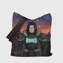 Сумка-шопер Bones в аниме, цвет: 3D-принт