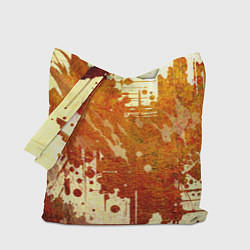Сумка-шопер Абстракция - sunspot, цвет: 3D-принт