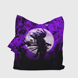 Сумка-шоппер Самурай при луне