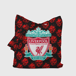 Сумка-шопер Liverpool samurai, цвет: 3D-принт