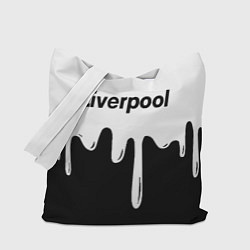 Сумка-шопер Liverpool жидкие краски всплеск, цвет: 3D-принт