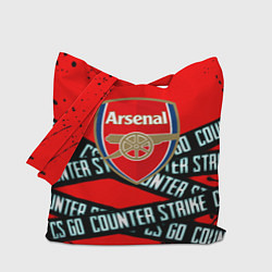 Сумка-шоппер Arsenal x counter strike game