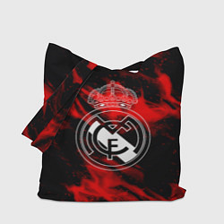 Сумка-шоппер Real Madrid красный огонь