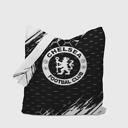 Сумка-шоппер Chelsea штрихи красок текстура
