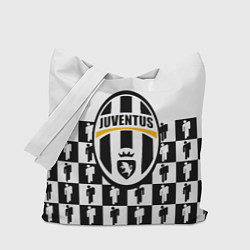 Сумка-шоппер Juventus болельщики паттерн