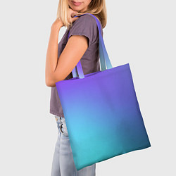 Сумка-шопер Color multi-colored gradient, цвет: 3D-принт — фото 2