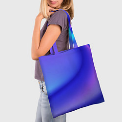 Сумка-шопер The color is multicolored, цвет: 3D-принт — фото 2