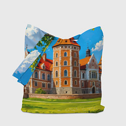 Сумка-шопер Великолепие Мирского замка, цвет: 3D-принт