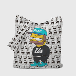 Сумка-шопер Bart Just Us, цвет: 3D-принт