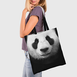 Сумка-шопер Взгляд панды, цвет: 3D-принт — фото 2