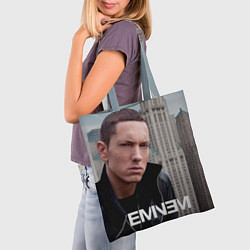 Сумка-шопер Eminem: It's Rap, цвет: 3D-принт — фото 2