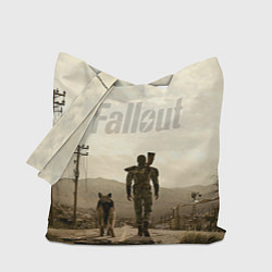 Сумка-шопер Fallout City, цвет: 3D-принт