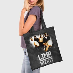 Сумка-шопер Limp Bizkit: Rock in to you, цвет: 3D-принт — фото 2