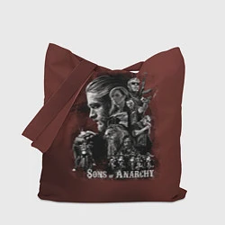 Сумка-шопер Sons Of Anarchy, цвет: 3D-принт