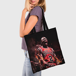 Сумка-шопер NBA спорт, цвет: 3D-принт — фото 2